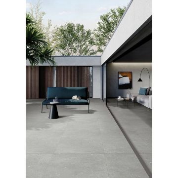Керамогранит Vitra (Витра) FlakeCement Серый Матовый R10A 60x120 см (K947893R0001VTEP/K947893R0001VTER)