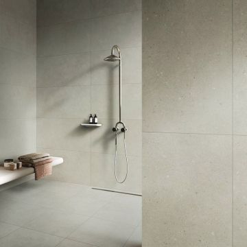 Керамогранит Vitra (Витра) FlakeCement Кремовый Матовый R10A 60x60 см (K947896R0001VTET)