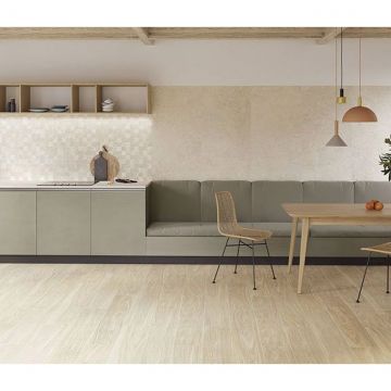 Керамогранит Vitra Wood-X Орех Кремовый Матовый R10A 20x120 см (K949581R0001VTEP)