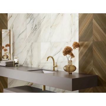 Плитка Villeroy and Boch (Виллерой энд Боч) MarbleArch Marble Arch Magic White 7R 2Q 40х120 см (K1440MA000)