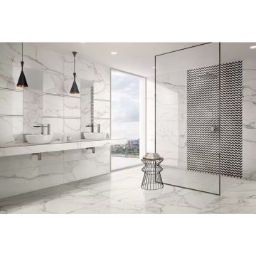Керамогранит Villeroy and Boch (Виллерой энд Боч) Marmochic Дымчатый Жемчуг FLPR 9mm 60х120 см (K2730MR6P0110)