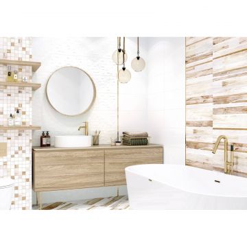 Настенная плитка Altacera (Альтакера) Antique Chip Mix 24,9х50х0,85 см WT9ANQ55