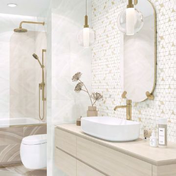 Настенная плитка Altacera (Альтакера) Resort Light 24,9х50х0,75 см WT9RES01