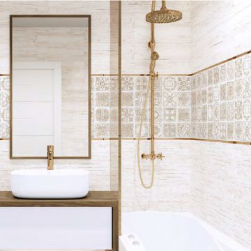 Настенная плитка Altacera Village Crema 249х500х7.5 мм WT9VIE01