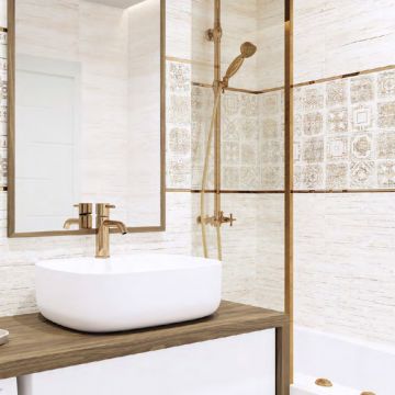 Настенная плитка Altacera (Альтакера) Village Patchwork 24,9х50х0,85 см WT9VIE11