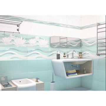 Керамическая плитка декор Altacera (Альтакера) Wave 24,9х50х0,9 см DW9WAV06