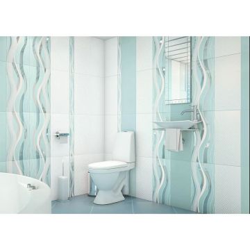 Керамическая плитка декор Altacera (Альтакера) Wave 24,9х50х0,9 см DW9WAV06