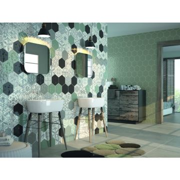 Декор Cifre Ceramica (Цифре Керамика) Vodevil Dec. Vison 17,5x17,5 см (904015)