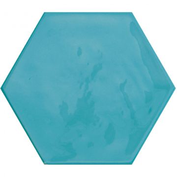 Настенная плитка Cifre Ceramica (Сифре Керамика) Kane hexagon sky 16x18 см глянцевая