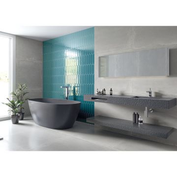 Настенная плитка Cifre Ceramica (Сифре Керамика) Kane hexagon sky 16x18 см глянцевая
