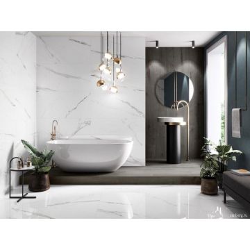 Керамогранит Pamesa Ceramica (Памеса Керамика) Cr.Cellini M Blanco Compacglass Rect. 60х120 см, ректификат