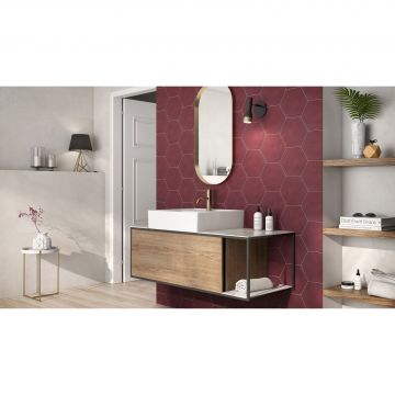 Керамогранит Pamesa Ceramica (Памеса Керамика) Hex Mayfair Grana Compacglass 19,8х22,8 см