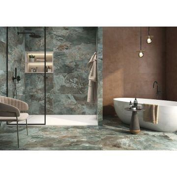 Керамогранит Pamesa Ceramica (Памеса Керамика) Slate Way Green Rect. 120х60 см, ректификат