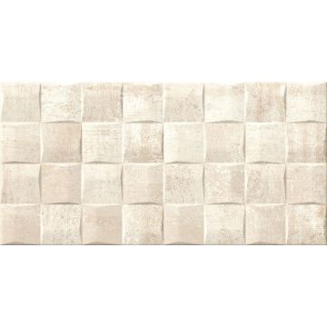 Стена Keraben Barrington art cream 25x50 см мат.