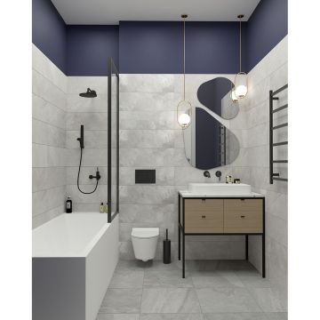 Керамогранит Ibero Pav riverstone grey 43x43 см мат.