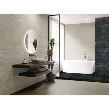 Настенная плитка Ibero Gravity concept silver 29x100 см