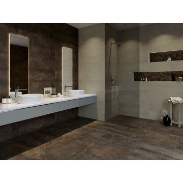 Настенная плитка Ibero Gravity concept silver 29x100 см