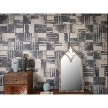 Настенная плитка Venus Ceramica (Венус Керамика) Mamma Mia Rev. Decore Anthracite 22,5x60,7 см (909718)