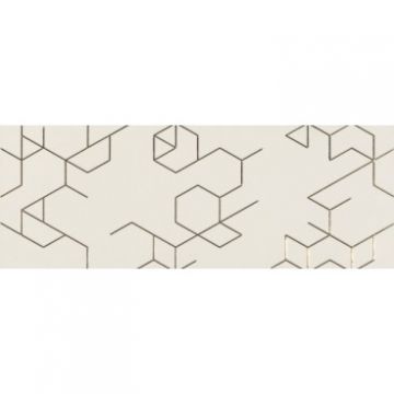 Декор Azulev (Азулев) Clarity Dec. Polygon Marfil 25x65 см (908890)