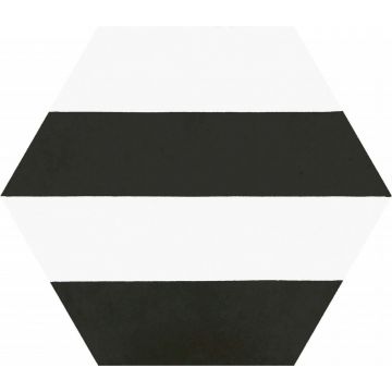 Керамогранит Codicer 95 (Кодицер) Hex. Porto Capri Black 25x22 см