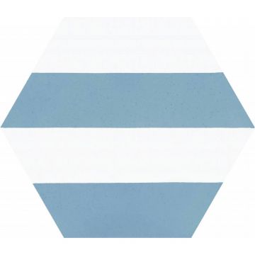 Керамогранит Codicer 95 (Кодицер) Hex. Porto Capri Blue 25x22 см