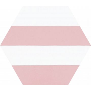 Керамогранит Codicer 95 (Кодицер) Hex. Porto Capri Pink 25x22 см
