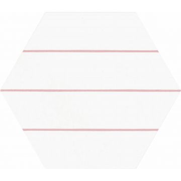 Керамогранит Codicer 95 (Кодицер) Hex. Porto Savona Pink 25x22 см