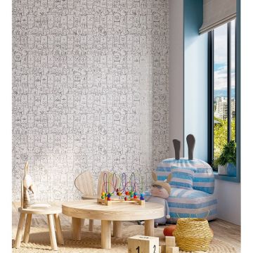 Керамогранит Codicer Oh My Dog White 25x25 см