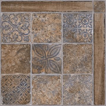 Напольная плитка Alma ceramica (Альма Керамика) Carteo 41.8х41.8 см толщ. 0,8 см Матовая TFU03CRT424