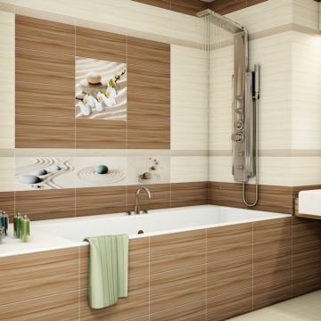Декор Alma ceramica Relax 249х500х7.5 мм DWU09RLX004