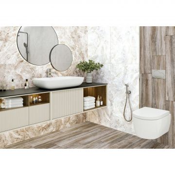 Керамогранит Alma Ceramica Wave 570х1140х8.5 мм Лаппатированный GFA114WAV04L