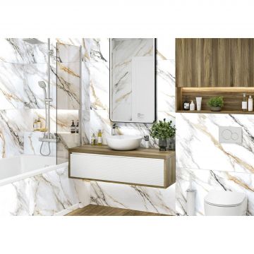 Керамогранит Alma Ceramica Arabesco 570х570х8.5 мм Sugar-эффект GFA57ARS04R