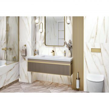 Керамогранит Alma Ceramica (Альма Керамика) Bianco Chiara 57х57х0,85 см Лаппатированный GFA57BCH00L