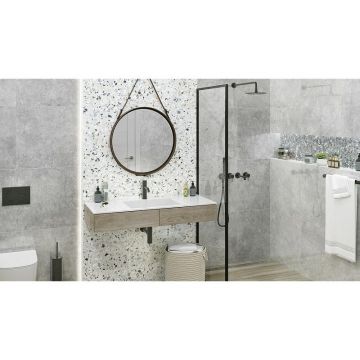 Керамогранит Alma Ceramica Terrazzo 570х570х8.5 мм Лаппатированный GFA57TRZ07L