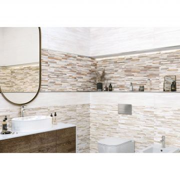 Настенная плитка Alma Ceramica (Альма Керамика) Arteo 20х60х0,75 см Рельефная TWA11ART000