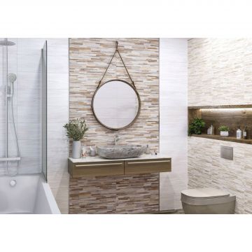 Настенная плитка Alma Ceramica (Альма Керамика) Arteo 20х60х0,75 см Рельефная TWA11ART014