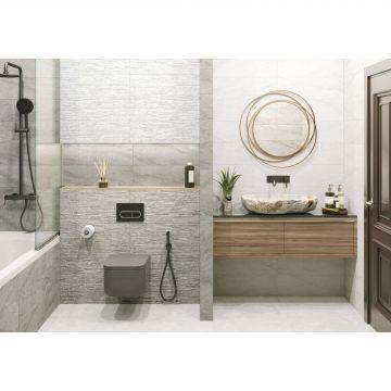 Настенная плитка Alma Ceramica (Альма Керамика) Rocko 20х60х0,75 см Рельефная TWA11ROK717