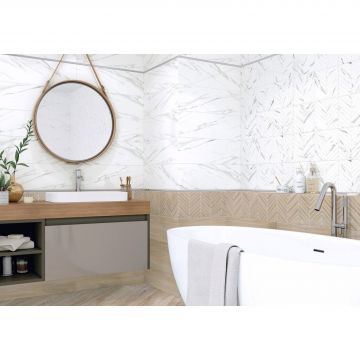 Настенная плитка Alma Ceramica (Альма Керамика) Tokio 20х60х0,75 см Рельефная TWA11TOK414