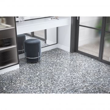 Керамогранит Alma Ceramica Terrazzo лаппатированный 570х1140х8.5 мм GFA114TRZ07L