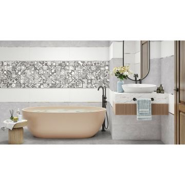 Настенная плитка Alma Ceramica (Альма Керамика) Velvet Shell 30х90х0,85 см TWU93SHL00R