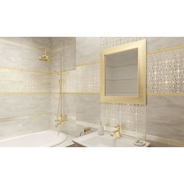 Бордюр Alma Ceramica Romano 60х600х7.5 мм BWA60RMN004