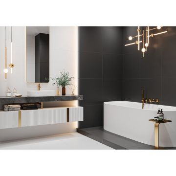 Керамогранит Alma Ceramica Twin Black 600х600х9 мм GFU04WIN20R