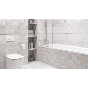 Бордюр Alma ceramica (Альма Керамика) Letticia 1,2х74х0,7 см Глянцевый BWM71MET707