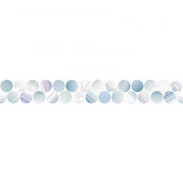 Бордюр Alma ceramica (Альма Керамика) Bolle 6,7х50х0,75 см Глянцевый BWU53BOL006