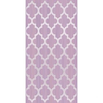 Декор Ceramica Classic Buhara лиловый 25х50 см