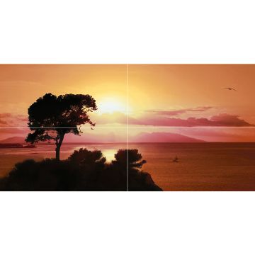 Панно Ceramica Classic (Керамика Классик) Freedom P4D283 80х40 см (из 4 плиток)