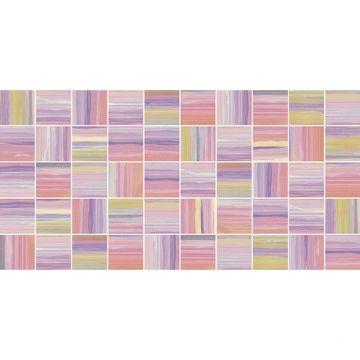 Бордюр Ceramica Classic (Керамика Классик) Monocolor стеклянный Ral 4008 2х40 см