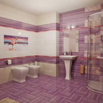 Бордюр Ceramica Classic Pink flamingo 50х4 см