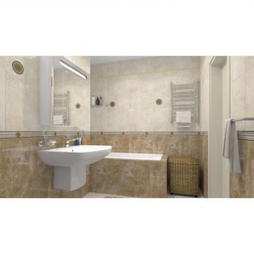 Вставка Ceramica Classic Illyria Cappuccino 5х5 см