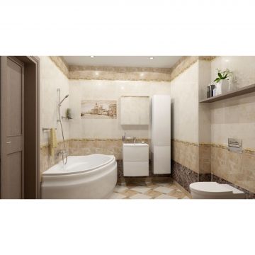 Панно Ceramica Classic Venice стекло 75х40 см компл.